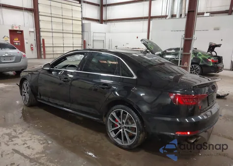 2018 Audi S4 3.0T Premium Plus из США, поврежденный, VIN WAUC4AF45JA055148